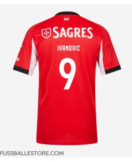 Günstige Benfica Franjo Ivanovic #9 Heimtrikot 2025-26 Kurzarm